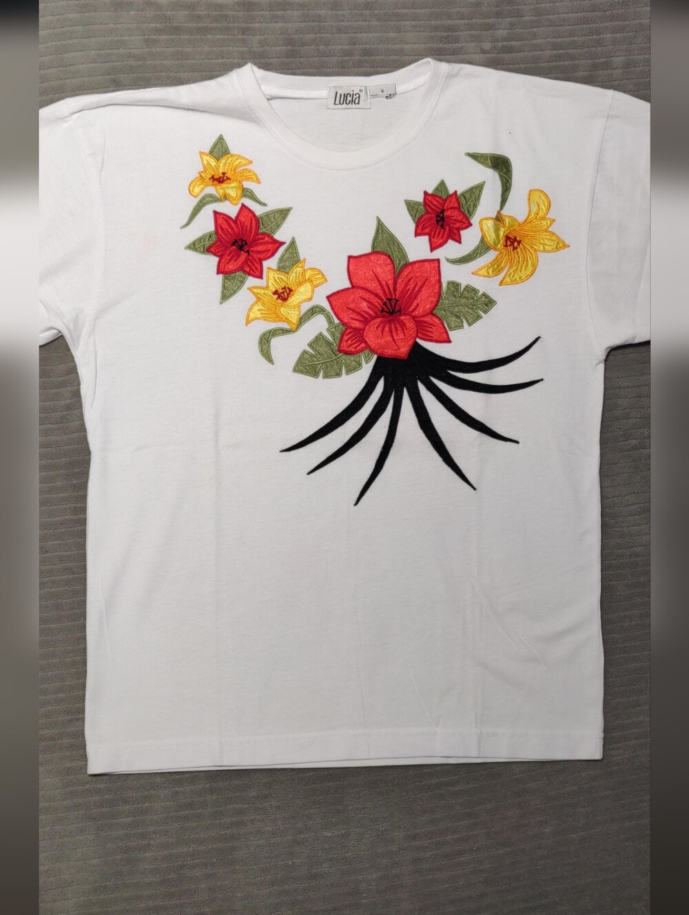 Lucia Floral Embroidered Top